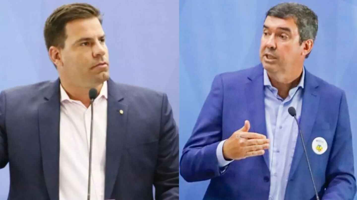 Em Confronto Direto Contar E Riedel Ficam Frente A Frente No Debate