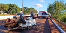 Grave acidente deixa mulher morta entre Dourados e Itaporã