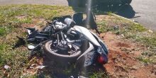 Vítima de acidente entre moto e carro morre no Hospital da Vida
