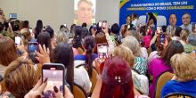 Bolsonaro lança Gianni ao Senado em encontro das mulheres do PL