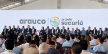 Geraldo Resende participa do lançamento da maior fábrica de celulose do mundo