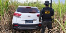 Traficante abandona carga de R$ 2,3 milhões e foge