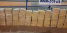 PRF prende casal de Itaporã com 235 kg de cocaína