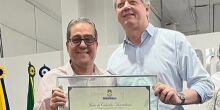 Cemar entrega título de Cidadão Douradense a Verruck