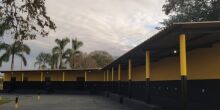 PED instala ponto de acolhimento a visitantes