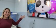 Lia volta à Pestalozzi e lembra da mãe 