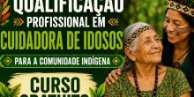 Geraldo garante curso de cuidadoras de idosos indígenas