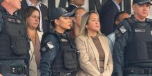 Lia destaca comando inédito de mulheres na segurança