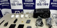 Guarda recupera celulares furtados da Central do Cidadão