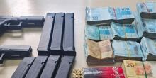 Drogas e armas apreendidas em operação da PF