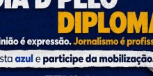 Fenaj convoca mobilização pelo diploma 