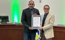 Cemar homenageia presidente eleito do Sindjus