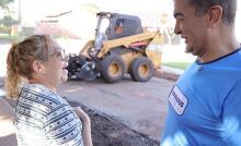 Rua Adelina Rigotti ganha serviços de recuperação