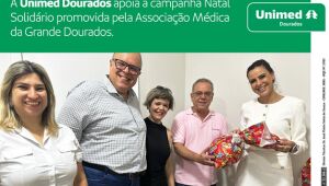 Unimed Dourados apoia Associação Médica da Grande Dourados para arrecadação de brinquedos