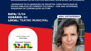 Prefeitura promove Escuta Pública Municipal do Plano Nacional Aldir Blanc no sábado