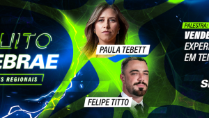 Sebrae: palestras sobre vendas no digital trazem Felipe Titto e Paula Tebett a 5 municípios de MS