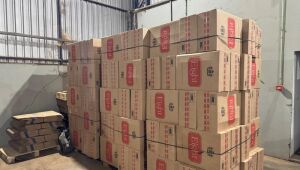 10 mil maços de cigarros apreendidos na divisa MS-PR