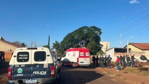 Homem em crise ameaça matar a mãe com faca