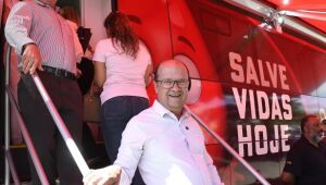 MS tem unidade móvel para coleta de sangue