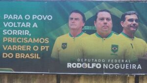 Justiça manda Rodolfo Nogueira retirar outdoor