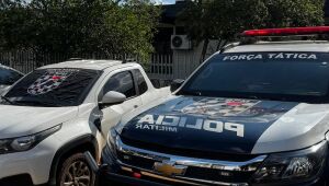 Carro furtado em Caarapó é recuperado duas horas depois