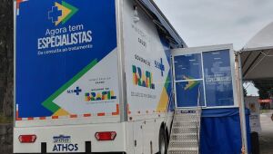 Saúde leva carreta de atendimentos a Corumbá