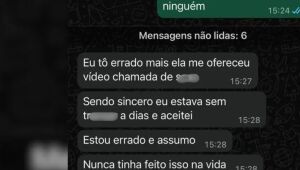 Policial penal oferece R$ 30 para jovem tirar a roupa
