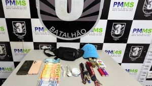 PM persegue traficantes na madrugada