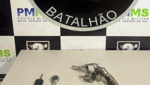 Homem é preso por porte ilegal de arma