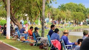 Pesca, shows e integração da família, no Parque do Lago