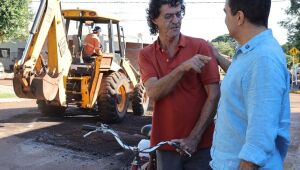 Prefeitura toca quatro frentes de recuperação do asfalto
