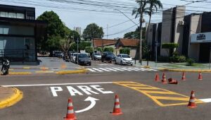 Agetran incrementa serviços de sinalização em Dourados