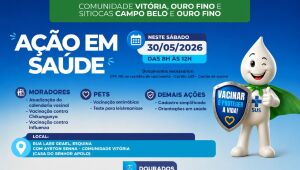 Prefeitura leva ações de saúde para a Comunidade Vitória neste sábado