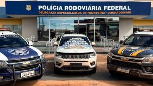 Jeep com 38 quilos de cocaína é apreendido