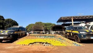 PRF apreende 591 quilos de cocaína em Campo Grande