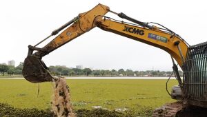 Córregos da cidade recebem manutenção