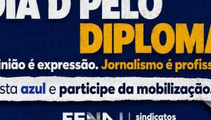 Fenaj convoca mobilização pelo diploma 