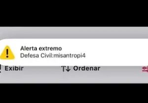Defesa Civil tira sistema de alerta do ar