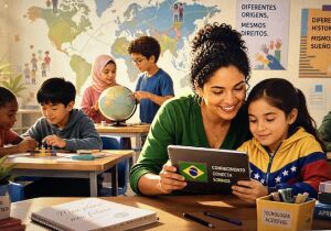Escolas acolhem venezuelanos, mas há 'equidade em suspenso'
