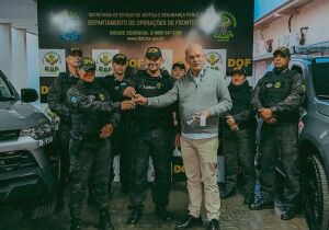 Combate ao crime na fronteira ganha três viaturas