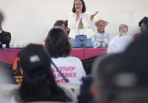 Gleice participa de audiência histórica na Capital