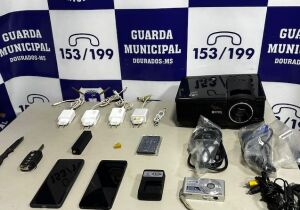 Guarda recupera celulares furtados da Central do Cidadão