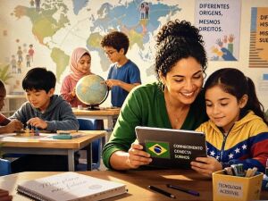 Escolas acolhem venezuelanos, mas há 'equidade em suspenso'