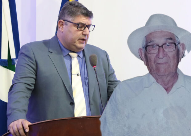 Rogério Yuri homenageia morador douradense pelos 100 anos de vida