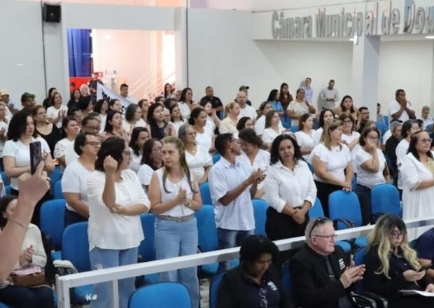 Agentes de Saúde agradecem prefeito Marçal