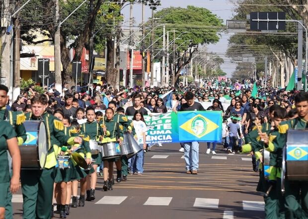 Dourados terá o maior desfile de todos os tempos