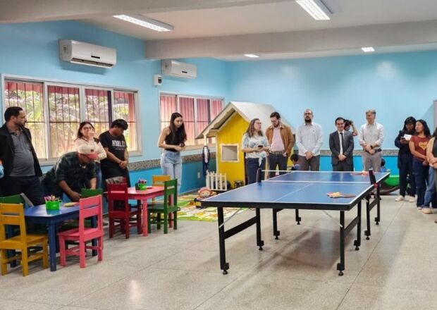 MP ajuda a revitalizar brinquedoteca na UFGD