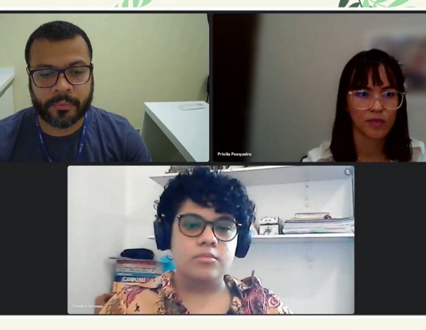 Encontro organizado por acadêmicos foi realizado na modalidade online