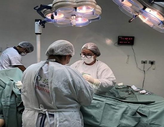 Caravana de cirurgias realizada em hospital de Ponta Porã