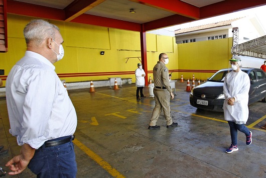 Secretário Geraldo determina reabertura de drive para testes em Dourados